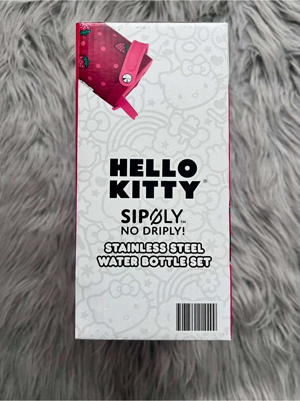 Hello Kitty Stainless Steel Water Bottle Set new in box.